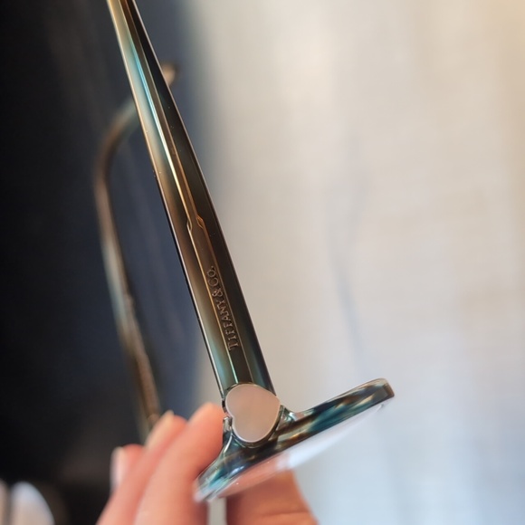 Tiffany eyeglasses/ blue and brown - Picture 4 of 9